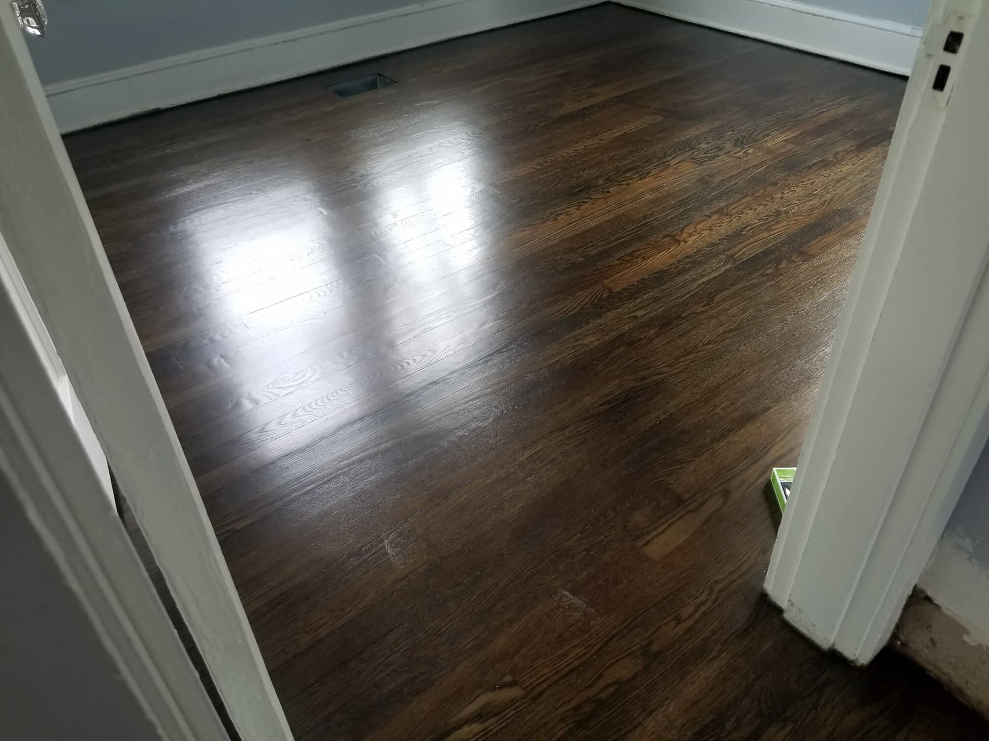 Hardwood Floor Refinishing Arlington VA dark